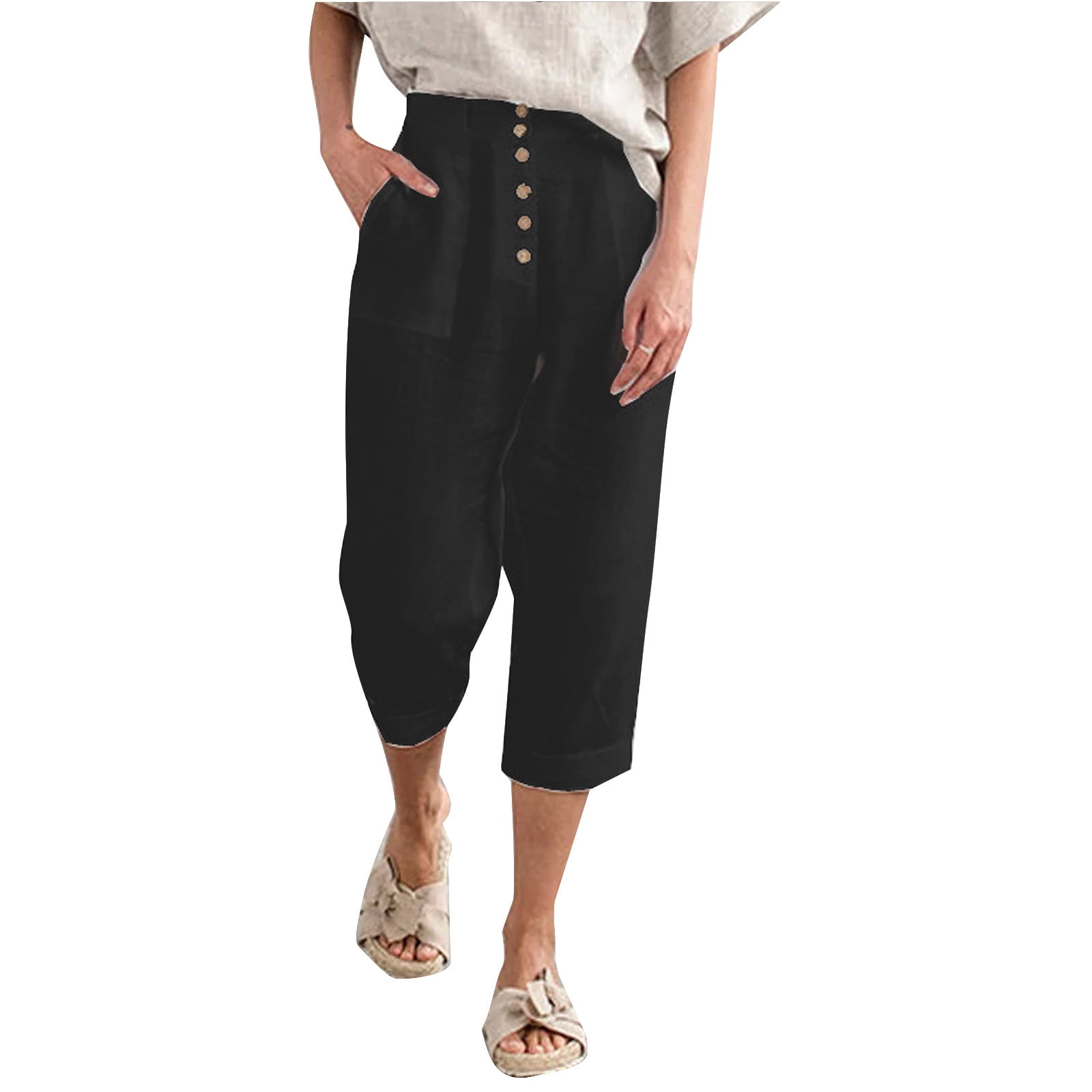 Amazon.com: Trousers Pocket Pants Pants White Linen Size Tightness For  Women Casual Plus Plus Size Pants Elderly Pants for Women (White, XXXXXL) :  Clothing, Shoes & Jewelry