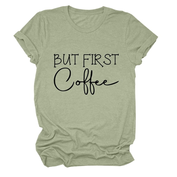 Womens Tees Graphic Funny Print Short Sleeve Crewneck Soft Casual Ladies Summer Holiday Women's T Shirts