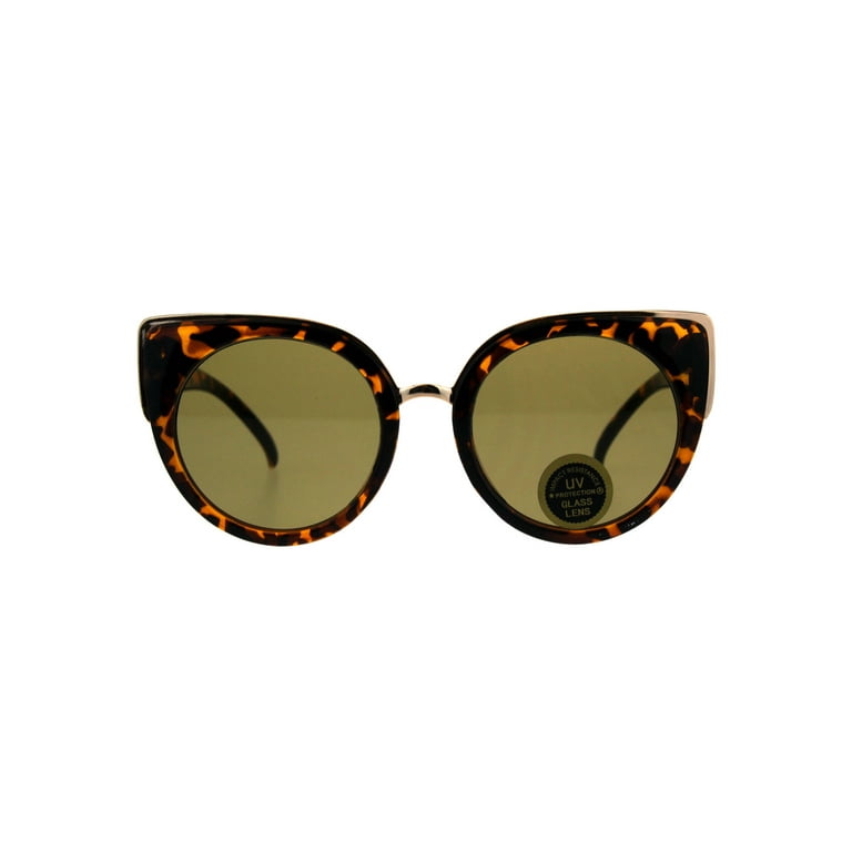 Cat eye circle sunglasses hotsell