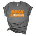 thumbnail image 1 of Womens Tennessee Tshirt TN Orange Football Buck Fama Team Color Tennessee VS. Alabama Short Sleeve T-shirt Graphic Tee-Heather Grey-4xl, 1 of 4