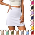 thumbnail image 1 of Womens Tennis Skirt Breathable Athletic Womens Skorts with Pockets Mini Skirts for Women M, 1 of 6