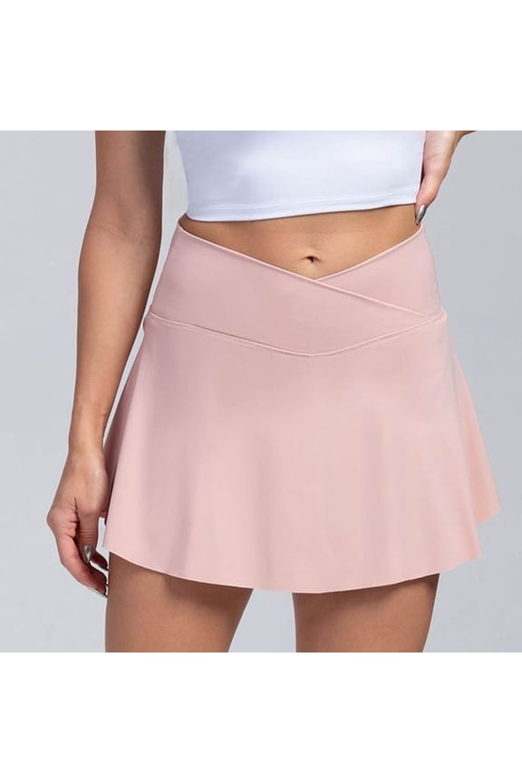Womens Tennis Skirt With Pockets Shorts High Waisted Athletic Skorts Skirts For Running Workout Womens Denim Skirt Knit Skirt Cute Skirts for Women Skirts with Shorts Womens Pencil Skirt Skirts for