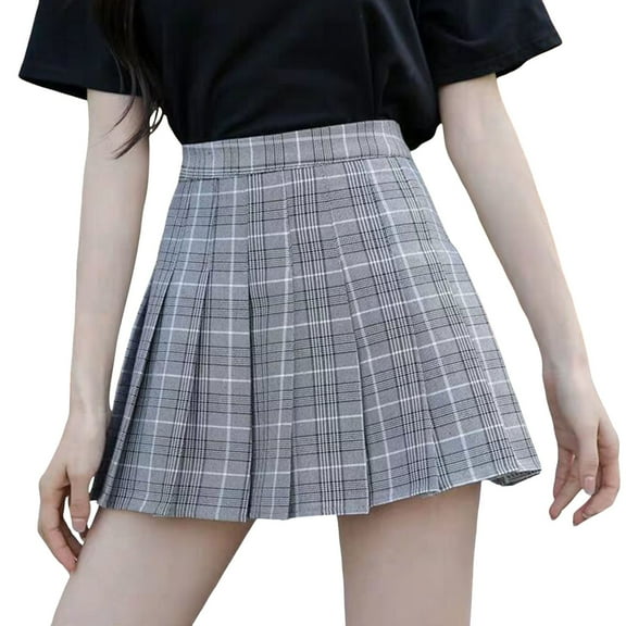 Womens Tennis Skorts Mid-Waist Inner Shorts Graphic Printed Skirts for Women Beach Vacation Slim Fit Butterfly Shorts Double Layer Skirt Sports Pocket Pant Skirt(Summer, XS, Grey)