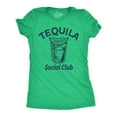 thumbnail image 1 of Womens Tequila Social Club T Shirt Funny Liquor Shot Drinking Lovers Tee for Ladies Womens Graphic Tees, 1 of 9