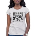 thumbnail image 1 of Womens Terminus BBQ Funny Zombie Apocalypse T-Shirt, 1 of 1