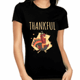 thumbnail image 1 of Womens Thanksgiving Shirt Cute Turkey Shirt Thankful Shirts for Women Fall Shirt Thanksgiving Shirts, 1 of 6