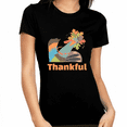 thumbnail image 1 of Womens Thanksgiving Shirt Turkey Shirts Funny Thanksgiving Shirts Womens Fall Tops Thankful Shirts for Women, 1 of 6