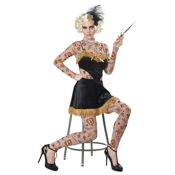 Womens The Amazing Tatooed Lady Costume