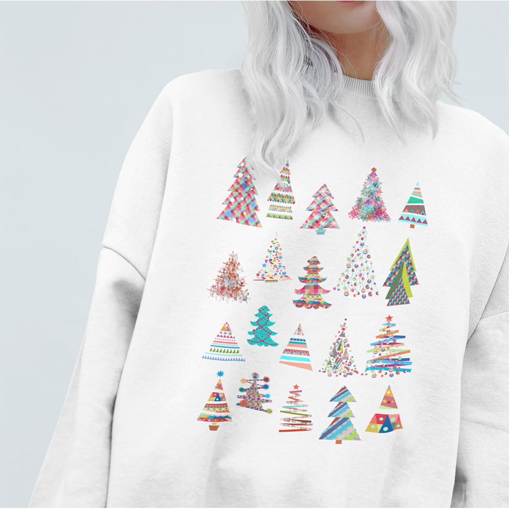 thumbnail image 1 of Womens The Christmas Tree Sweatshirt, 1 of 6