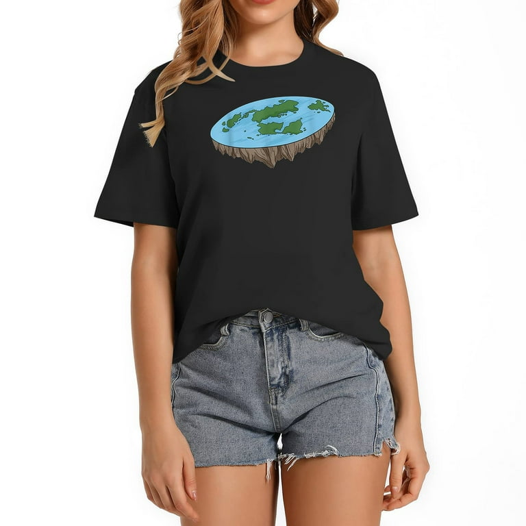 Flat Earth With Ice Wall Shirt Flat Earth With Ice Wall Shirt