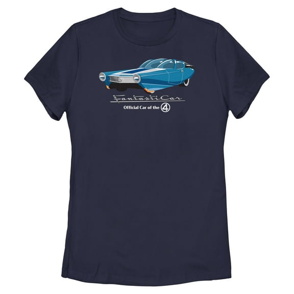 Womens The Fantastic Four: First Steps Official Car T Shirt