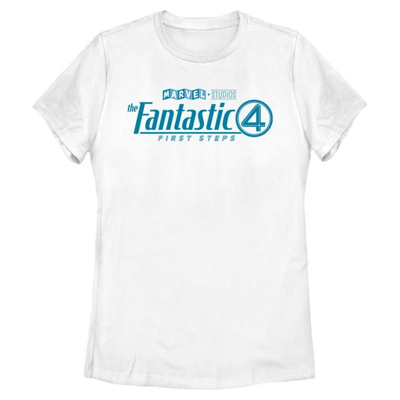 Womens The Fantastic Four: First Steps Official Logo T Shirt