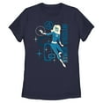thumbnail image 1 of Womens The Fantastic Four: First Steps Retro Invisible Woman T Shirt, 1 of 4