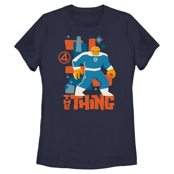 Womens The Fantastic Four: First Steps Retro the Thing T Shirt