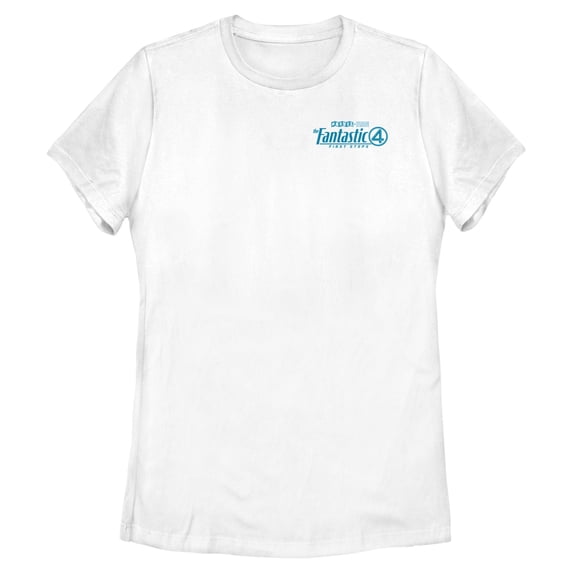 Womens The Fantastic Four: First Steps Small Official Logo T Shirt