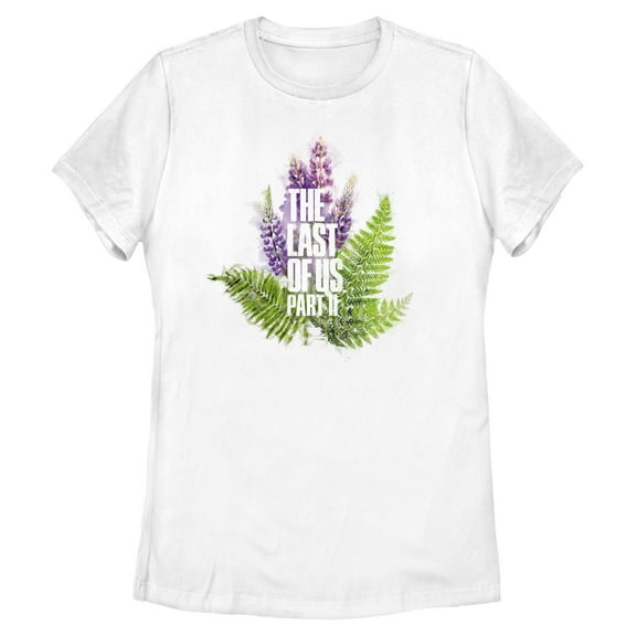 Womens The Last of Us Lavender Logo T Shirt