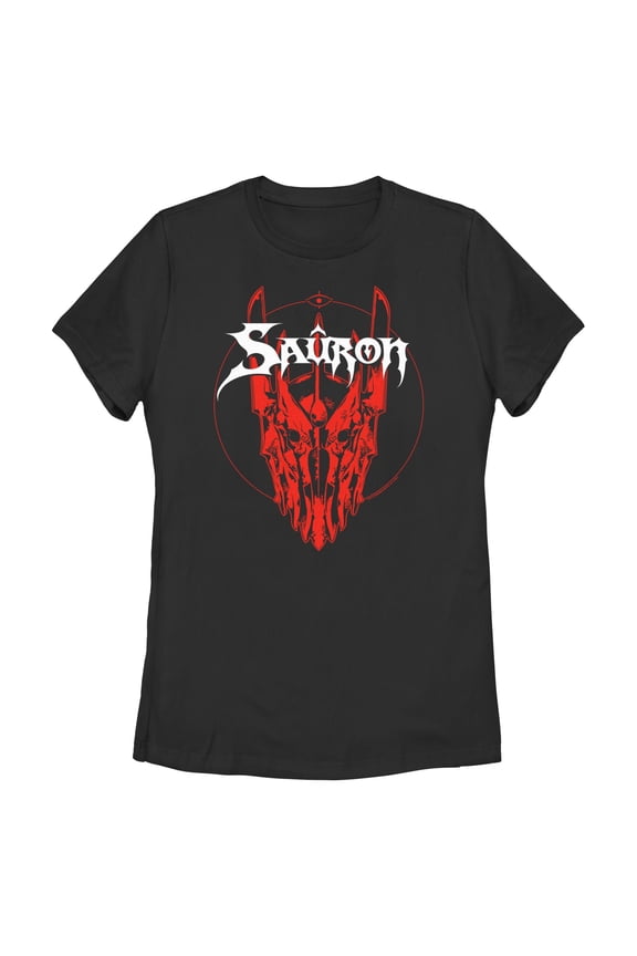 Womens The Lord of the Rings Sauron Red Head T Shirt