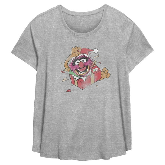 Womens The Muppets Animal Christmas Gift T Shirt
