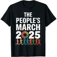 thumbnail image 1 of Womens The People's March 2025 - Political Protest T-Shirt, 1 of 3