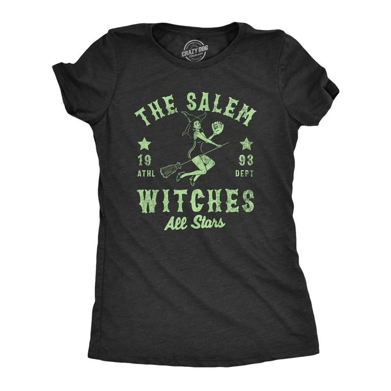 Funny Halloween Witch Salem Tshirt Broom Cauldrom Witch Hat Funny Halloween Witch Salem Tshirt Broom Cauldrom Witch Hat
