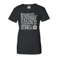 thumbnail image 1 of Womens The Seven Daily Meals T-Shirt, 1 of 1
