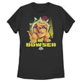 thumbnail image 1 of Womens The Super Mario Galaxy Movie Bowser Classic Cool Pose T Shirt, 1 of 5