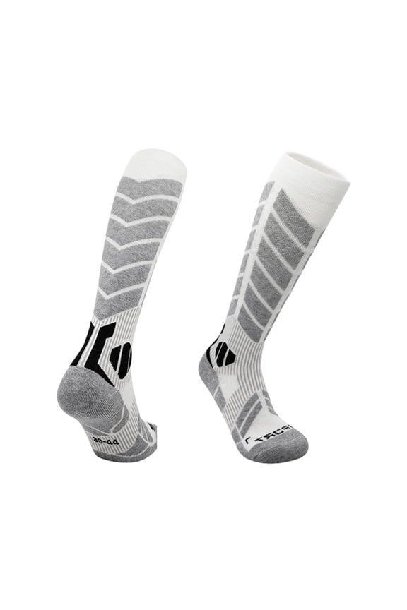 Womens Thermal Hiking Ski Socks Mid-Calf Cushioned Boot Sock Winter Sports Outdoor Thermal Snowboard Socks