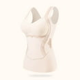 thumbnail image 1 of Womens Thermal Tank Tops Built in Bra Warm Underwear High Stretch Sleeveless Camisoles Comfy Soft Base Layer Vest, 1 of 3