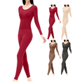 thumbnail image 1 of Womens Thermal Underwear Base Layer Set Warm Tops Bottoms Long Underwear Winter Warm Loungewear, 1 of 10