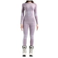 thumbnail image 1 of Womens Thermal Underwear Ski Breathable Warm Base Layer Workout Ski Warm Base Layer Cold Weather Yoga Top Bottom Winter Long Johns Top Bottom Sets, 1 of 7