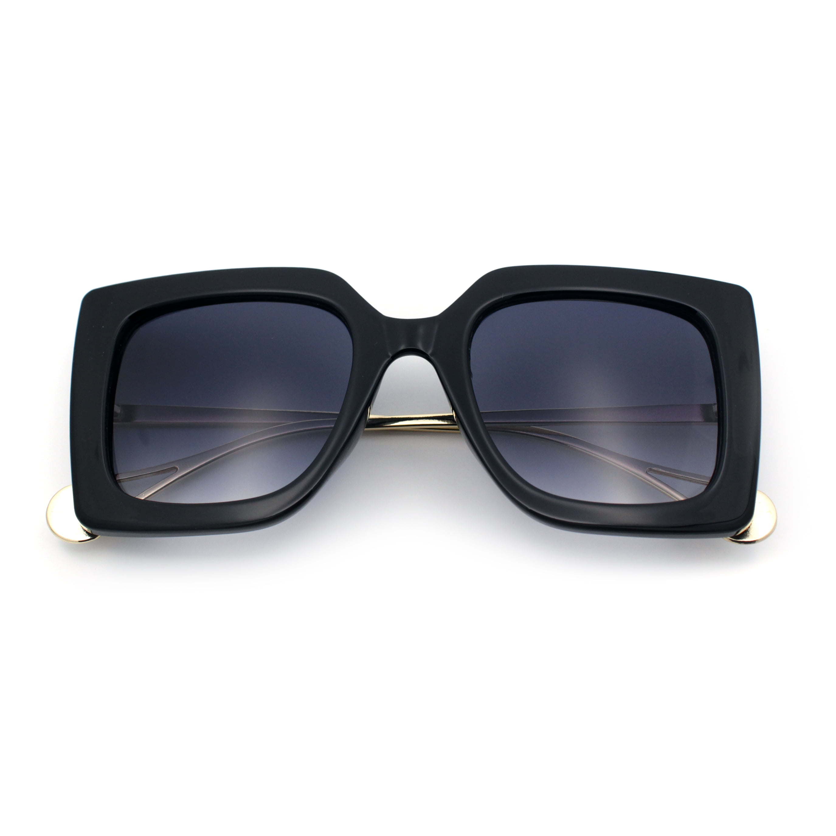 Womens Thick Plastic Oversized Butterfly Chic Minimal 