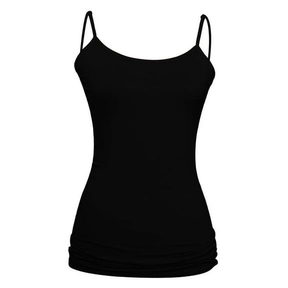 Womens Thin Strap Camisole - Black