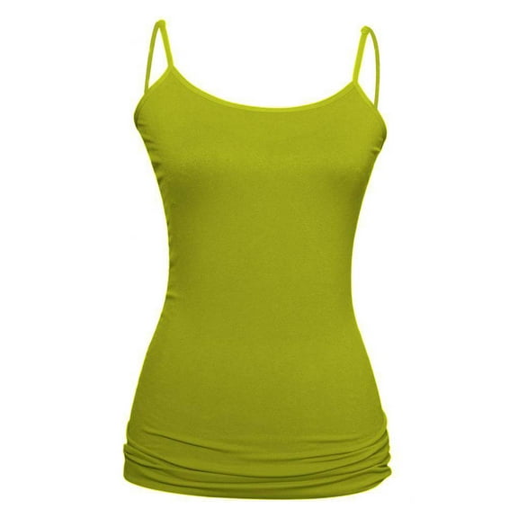 Womens Thin Strap Camisole - Lime