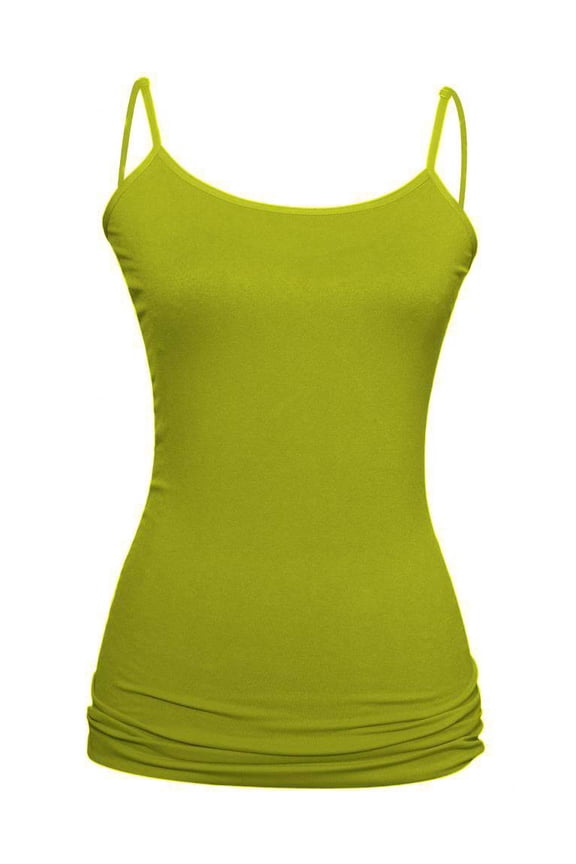 Womens Thin Strap Camisole - Lime