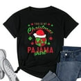 thumbnail image 1 of Womens This is My DND Christmas Pajamas, Dungeons and Dragons Christmas Shirt, Tabletop RPG for Dungeon Master Black 4X-Large, 1 of 5