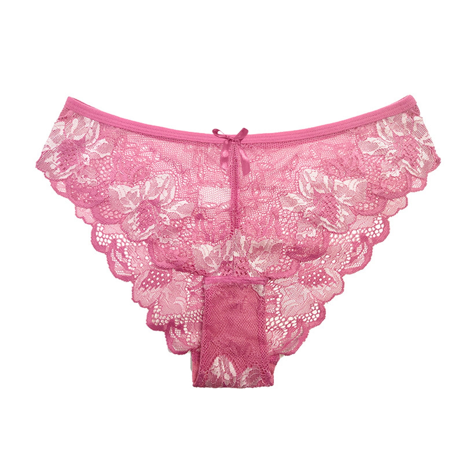 Womens Thong Fashion Print Comfortable Low Waist Panties High Waist