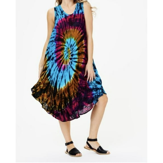 Womens Tie Dye Dress