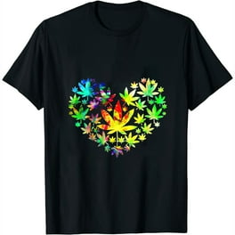 Weed Shirts For Men & Women Marijuana Leaf Heartbeat Gift Weed Shirts For Men & Women Marijuana Leaf Heartbeat Gift