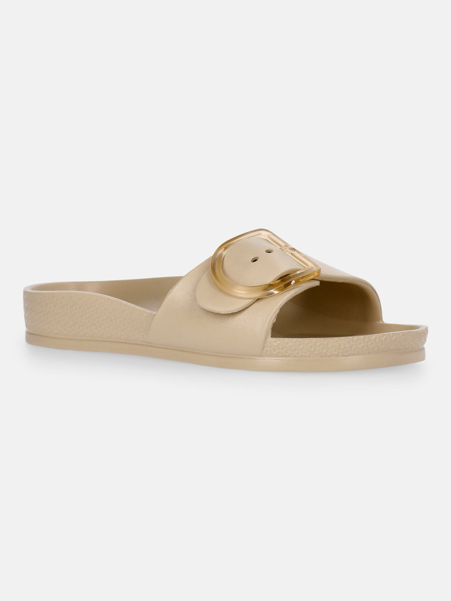 Time and Tru Women's One Buckle EVA Sandals