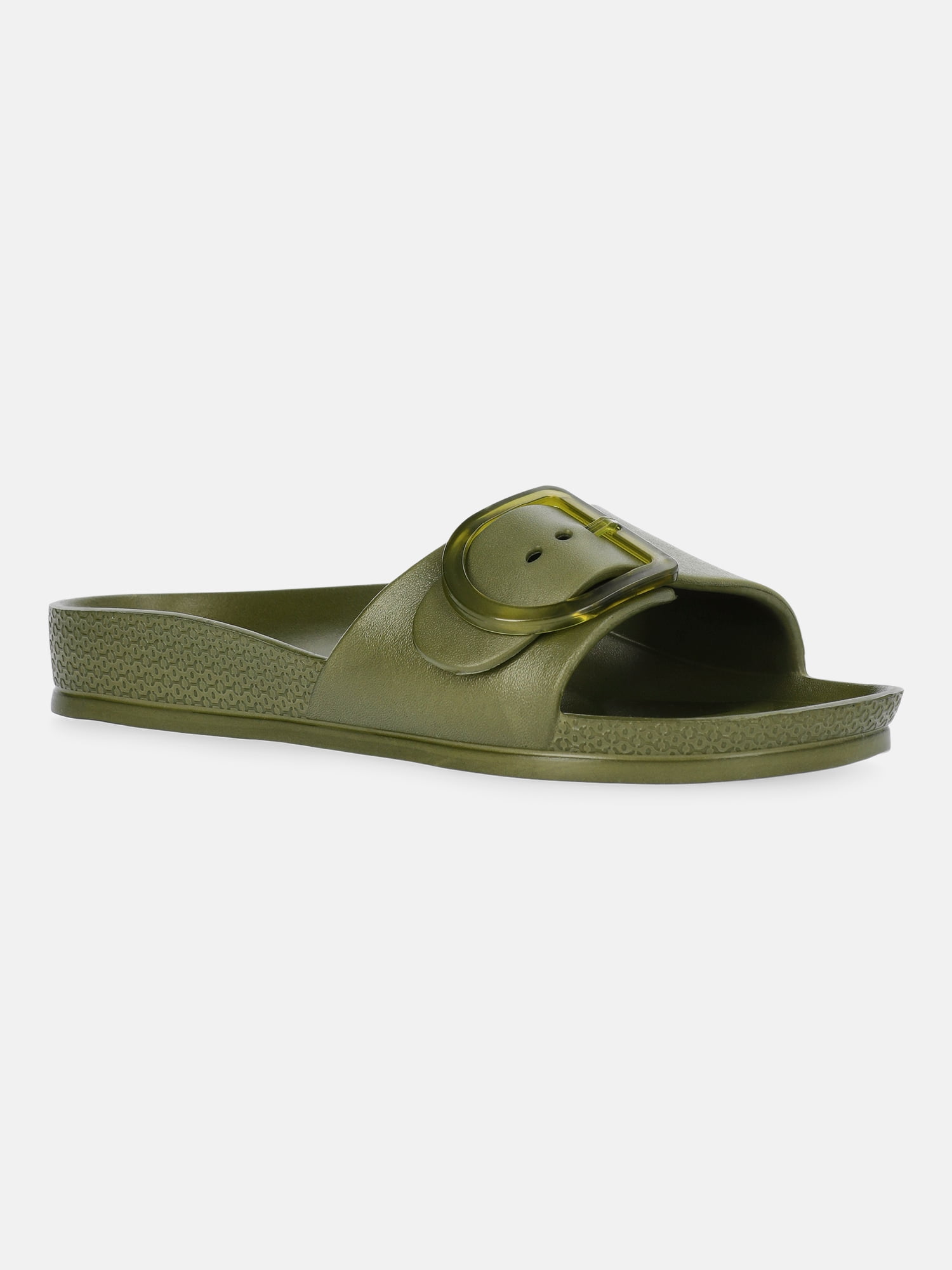 Time and Tru Women's One Buckle EVA Sandals