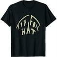 thumbnail image 1 of Womens Tin Foil Hat T-Shirt Black X-Large, 1 of 5