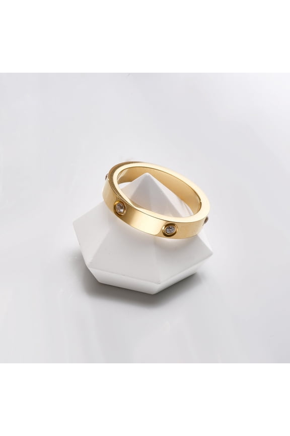 Womens Titanium Steel Heart Diamond Ring For Couples Promise Engagement Anniversary Gift Jewelry Elegant Gifts