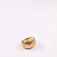 thumbnail image 1 of Womens Titanium Steel Ring Gold Geometric Index Finger Ring Fashion Retro Lantern Design Jewelry Gift for Her, 1 of 9