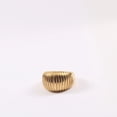 thumbnail image 1 of Womens Titanium Steel Ring Gold Geometric Index Finger Ring Fashion Retro Lantern Design Jewelry Gift for Her, 1 of 8
