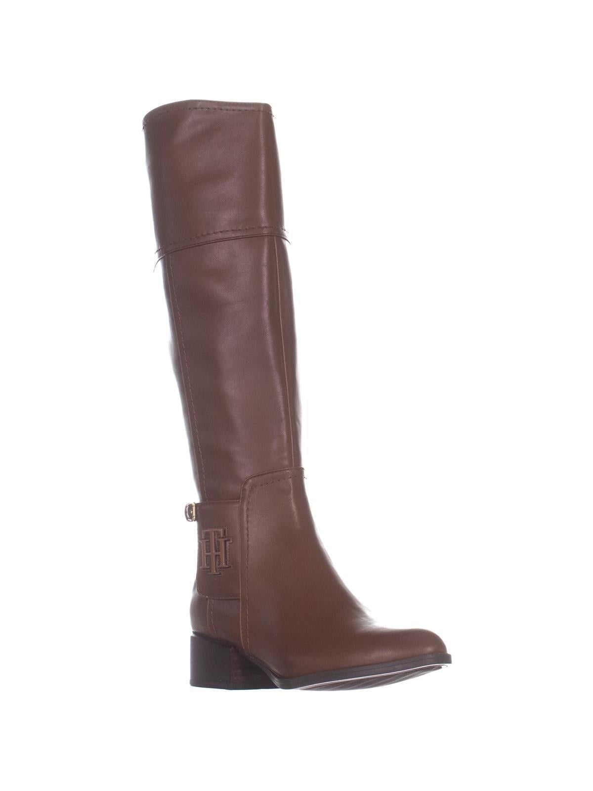 Womens Tommy Hilfiger Merritt Knee High Boots Medium Brown