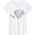 Womens Tooth Fairy Design for Dental Assistant, Dental Hygienist T ...