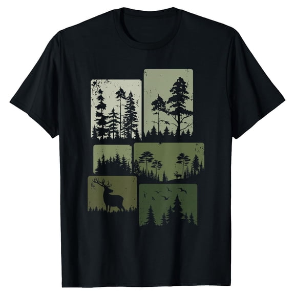 Womens Top Short Sleeve Round Neck Printed Petite Tops for Women,Black2,2XL