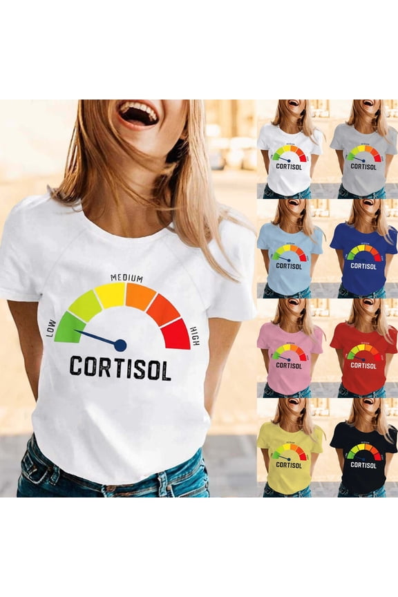 Womens Tops 2026 Trendy Plus Size Short Sleeve Casual Blouse Fit Soft Going Out Boho T-Shirts S-3XL