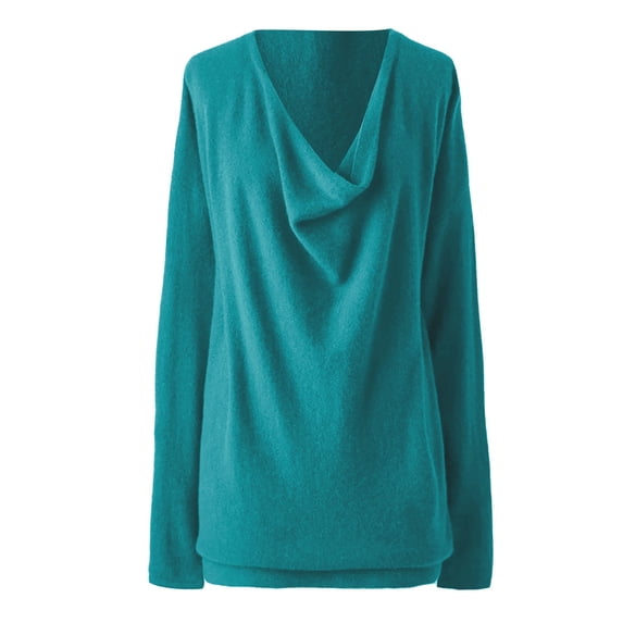 Womens Tops Autumn Gradient Tie Dye Print Short Sleeve Tops Sweatshirt for Women Green L