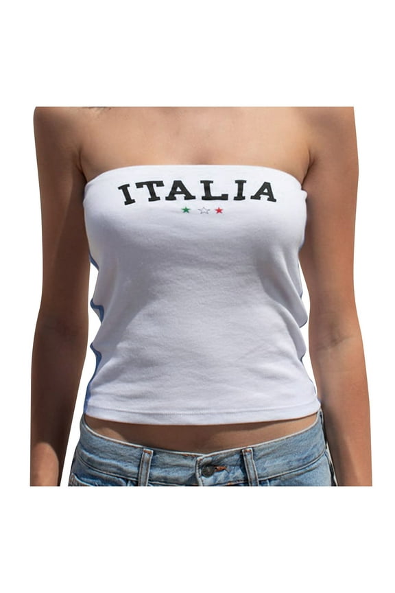 Womens Tops Backless Tops for Women And for Women 2x Bear Top 2x Blouse Baby Tees Brazil Crop Top T Shirts Graphic Tees 90s Streetwear Shirts Beige L